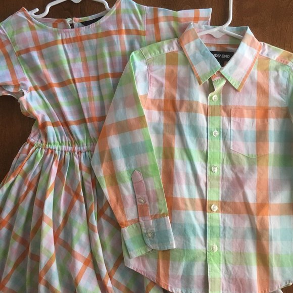 Lands' End dress shirt 3T NWOT - Picture 7 of 8